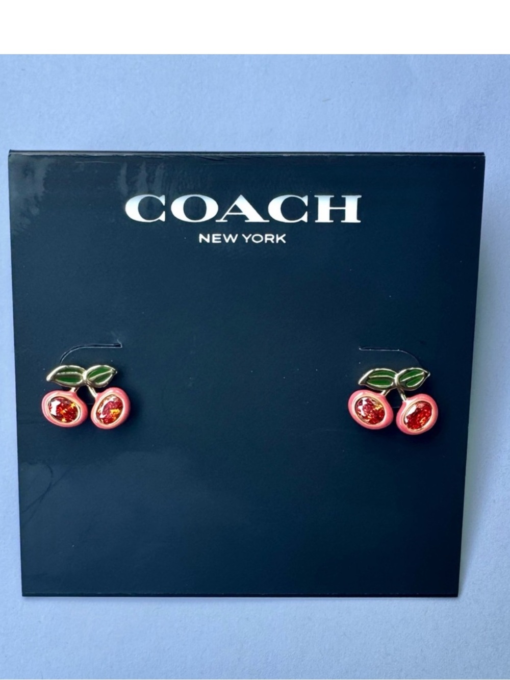 Coach Cherry Stud Earrings